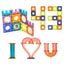 107 Pieces Magnetic Marble Tiles for Kids Carousel 6