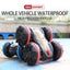 2.4G RC Boat Waterproof RC Lighted Stunt Car Red Carousel 18