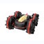 2.4G RC Boat Waterproof RC Lighted Stunt Car Red Carousel 19