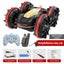 2.4G RC Boat Waterproof RC Lighted Stunt Car Red Carousel 1