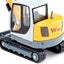 Siku Wacker Neuson ET65 Track Excavator Diecast - 1:50 Scale Carousel 5