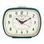 Leni Plastic Retro Analogue Alarm Clock Glow in the Dark Home Room Decor Peacock Carousel 2