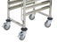 Mobile Bakers Rack 16" Tray x15 | 1.7m Tall + Wheels | Commercial Bakery Racks Carousel 3