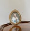 Original 19th C. Superb quality Miniature in gilt brass frame Carousel 6