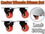 PTN New Castor Wheels Set Sale Sale Carousel 2