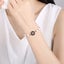 Bracelet Baroque Pearls CZ Diamonds Rose Gold Plated Bracelet Carousel 2