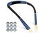 Bendable LED Neck Reading Light Rechargeable Book Light for Reading in Bed Blue Carousel 1