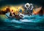 Playmobil Police Jet Pack with Boat Carousel 5