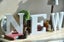 Wooden Letters Small 15cm White Alphabet Wedding Home Birthday - W Carousel 6