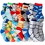 14 Pairs Baby Boys Girls Toddler Cosy Fluffy Slipper Socks Anti Slip Wa Carousel 4