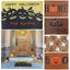 60*40CM Halloween Doormat Halloween Outdoor Carpet Blanket Front Door D Carousel 3