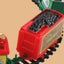 Kids Christmas Train Set - 216cm Christmas Train Toy Set - Battery Oper Carousel 5
