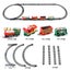 Kids Christmas Train Set - 216cm Christmas Train Toy Set - Battery Oper Carousel 9