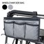 Universal Walker Bag Rollator Organizer Pockets Scooter Side Bag Storag Carousel 1