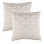 2Pack Soft Plush Short Wool Velvet Decorative Throw Pillow Covers Luxur Carousel 1