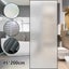 Electrostatic DecorativeWindow Clings Film Sticker Reusable Privacy Dec Carousel 1