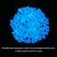 100PCS Garden Pebbles Glow in the Dark for Walkways Aquarium Decoration Carousel 6