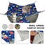 Ferret Rat Squirrel Pet Bird Hamster Hammock Hanging Cage Nest Bed Hous Carousel 4
