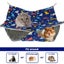 Ferret Rat Squirrel Pet Bird Hamster Hammock Hanging Cage Nest Bed Hous Carousel 10