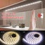 PIR Motion Sensor LED Strip Light Battery Powered Stairs Cabinet Closet Carousel 2