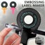DIY Manual Label Maker for 9mm Embossing PVC Label Tapes Portable Label Printer Carousel 1