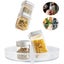 Turntable Pantry Cabinet Turntable Non-slip Rotatable Spice Rack Kitche Carousel 8