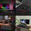 RGB LED Large Soft Gaming Mouse Pad Oversized Non-slip Mat Glowing For Carousel 9