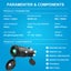 40X60 Zoom Binoculars Portable Monocular Dual Focus Optics Telescope Ni Carousel 4