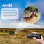 40X60 Zoom Binoculars Portable Monocular Dual Focus Optics Telescope Ni Carousel 10