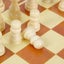Chess Set Vintage Board Wooden Box Pieces Wood Game Carved Folding Comp Carousel 7