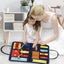 Busy Board Basic Skills Activity Board Educational Learning Toys for To Carousel 4