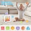 Baby Shape Sorter Toys Colorful Brain Sensory Bin Toy Portable Toddler Carousel 3
