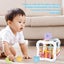 Baby Shape Sorter Toys Colorful Brain Sensory Bin Toy Portable Toddler Carousel 5