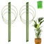 Garden Plant Support Cage Rings Tomato Cages 3 Rings Climbing Plant Sup Carousel 9
