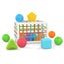 Shape Sorter Toy 6pcs Blocks/Balls Shape Sorting Cubes Sensory Training Carousel 8