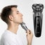1Set Electric Shaver 3 Heads Cordless Men Razor Wet Dry Rotary Shaver U Carousel 1