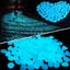 200Pcs Glow in The Dark Pebbles for Outdoor Decor, Garden Lawn Yard, Aq Carousel 5