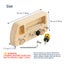 Montessori Screw Driver Board Basic Skills Educational Learning Toys Wo Carousel 5