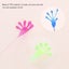 50PCS Sticky Hands Elastic Sticky Palms Assorted Multi Color Stretchy W Carousel 4