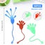 50PCS Sticky Hands Elastic Sticky Palms Assorted Multi Color Stretchy W Carousel 6