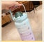 Gradient Sport Bottle 2L Large Capacity Free Motivational With Time Mar Carousel 7
