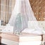 1/2PCS Princess Bed Canopy Netting Curtain Dome Mosquito Net Bedding Comfortable Carousel 2
