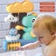 Bath Waterfall Toy w/3pcs Suction Cups Waterwheel Bath Toy Early Educat Carousel 3