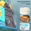 Bath Waterfall Toy w/3pcs Suction Cups Waterwheel Bath Toy Early Educat Carousel 6