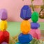20PCS Wooden Balancing Stacking Stones Rocks, Wood Building Blocks Set, Sorting Carousel 4