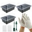 12 Cells Seedling Starter Tray Seed Germination Garden Flower Plant Pot Carousel 2