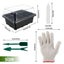 12 Cells Seedling Starter Tray Seed Germination Garden Flower Plant Pot Carousel 7