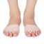 1 Pair Magic Silicone Gel Open-toed Toe Pads Foot Care Tool Massaging M Carousel 1