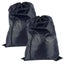 2Pcs Nylon Laundry Bag Travel Drawstring Bag Rip-Stop Large Hamper Line Carousel 3