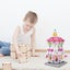 Mini Street View Building Blocks Model,House Model Educational Creative Carousel 10